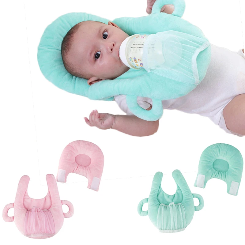 Adjustable Baby Bursing Pillow U Shape Milk Bottle Feeding Pillow For