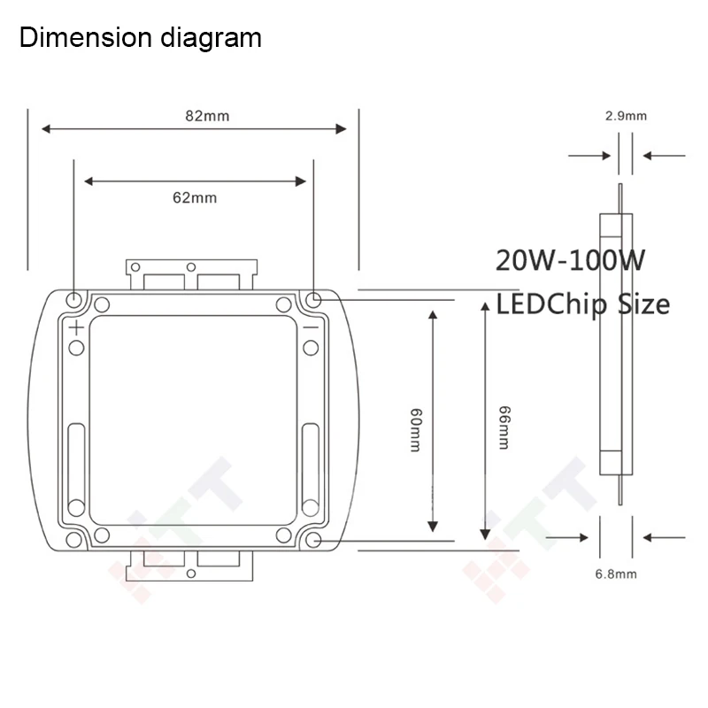 LED Bulbs 100W 120W150W 200W 300W 500W Light High Power Lamp Tube Chip COB For outdoor Flood light Spotlight White Powerful Led (3)