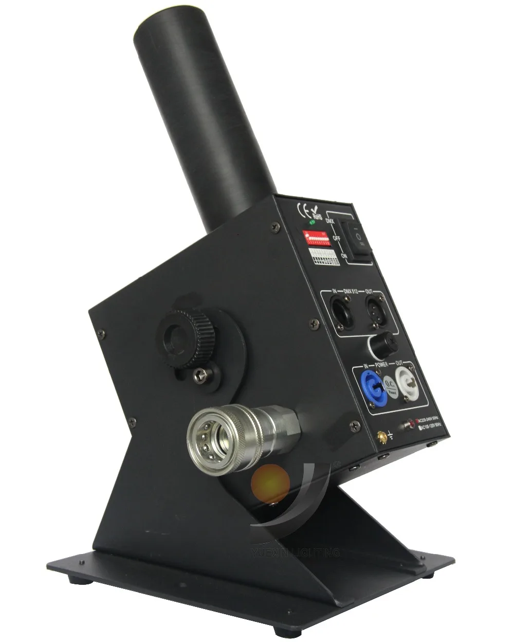 

200W Co2 Jet Machine with 6m Gas Hose DMX Control for Party Disco DJ Stage Event Effect Show Equipment