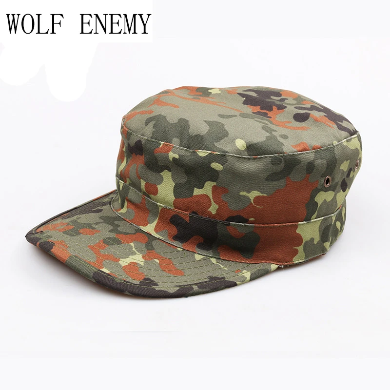 Woodland camo tactical hat Clearance