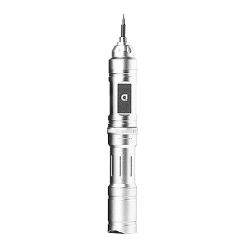 Mini Lithium High Torque Screwdriver Cordless Electric Screwdriver Disassemble Repair Tool for Laptop Desktop Black/Silver Mini Lithium High Torque Screwdriver Cordless Electric Screwdriver Disassemble Repair Tool for Laptop Desktop Black/Silver