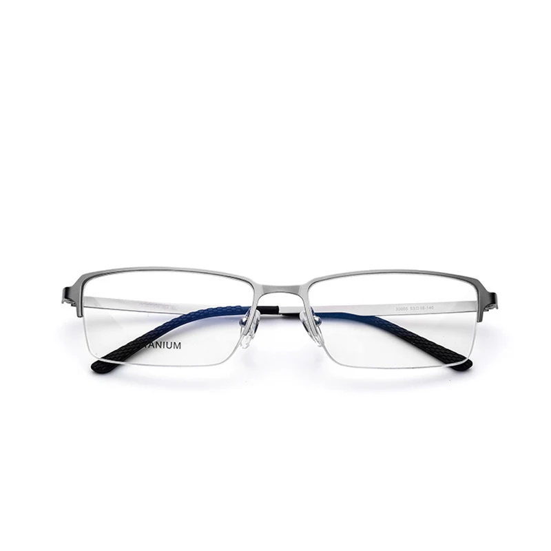 Нижнее белье в стиле бренда DAVE очки в оправе-половинке кадров Для мужчин Классические оптические очки TR90 прозрачные линзы очки для чтения оправа Сверхлегкий квадратные рамки