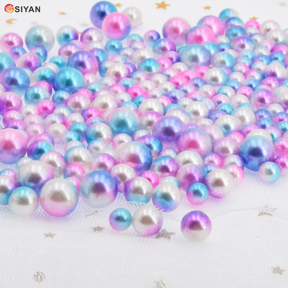 

Round 6/8/10mm ABS Imitation Pearl Beads For DIY Craft Scrapbook Decoration without Holes Garment Bead Cloth Accessories Crafts