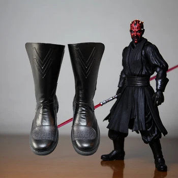 

Star Wars Darth Maul Shoes Cosplay Boots Shoes Anime Party Cosplay Darth Maul Adult men wear custom-made shoes High Heel Shoes