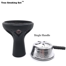 Высокотемпературный стеклянный кальян ветряная мельница чаша для кальяна держатель для табака чаша Chicha Narguile DIY аксессуары для Koloud подарок