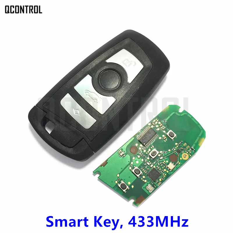 QCONTROL дистанционный дверной замок смарт-ключ для BMW CAS4 CAS4+ Система Авто 1 3 5 7 серия 433 МГц 4BT брелок