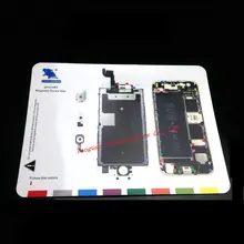 Магнитные Винты Памяти Мат плате для iphone 6 6g 6 6 S 6 S плюс 6 Плюс 6SP ремонт винт магнитный лист винт Памяти пластины одинакового размера