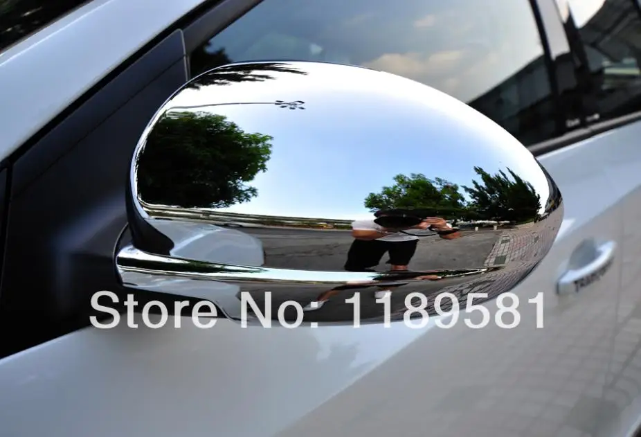Для хэтчбека Chevrolet Cruze 2012 2013 2014 2015 хромированная боковая накладка на зеркало из