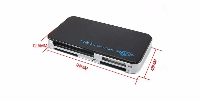 Все-в-1 Мульти устройство чтения карт памяти адаптер CF MicroSD MS XD Multifunction устройства считывания карт USB 3,0 Compact Flash