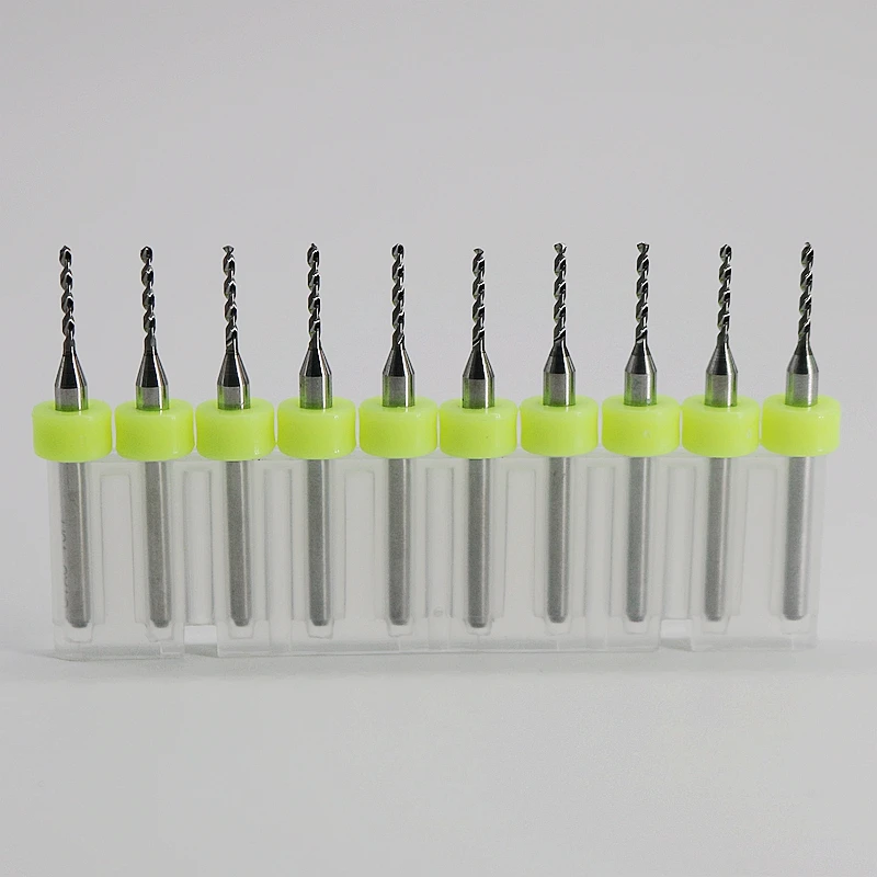 

10pcs1.3-3.7mm PCB minidrillBittungsten steel carbide for print circuit board cnc drill Bits Attachments for engra