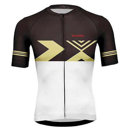 Uniforme ciclismo Runchita летний комплект из Джерси для велоспорта с коротким рукавом Одежда для велоспорта Мужская одежда для велоспорта go pro MTB roupa de ciclismo - Цвет: Jersey  06