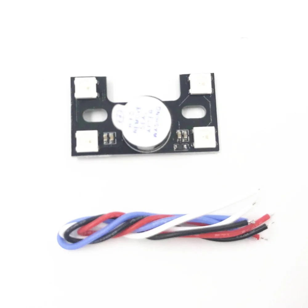 WS2812 LED + 5V активный зуммер для NAZE32 CC3D F3 F4 Контроллер полета FPV гоночный Дрон RC