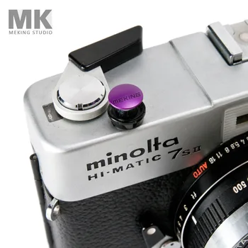 

Selens Colorful Digital Camera Soft Shutter Button with screw Purple Convex For Leica Rolleiflex Fuji Nikon Canon Hasselblad