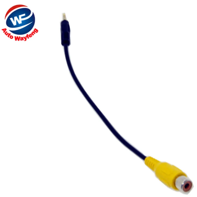 

Video Input Adapter Cable 2.5MM GPS Navigator Reversing Input Conversion Line 2.5 To RCA AV Connector