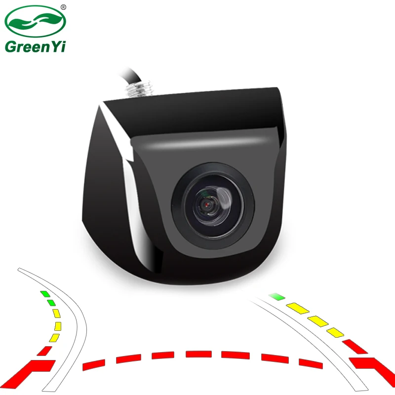 

Car Intelligent Dynamic Trajectory Moving Guide Parking Line Rear View Reverse Backup Tracks Camera For Android DVD Monitor