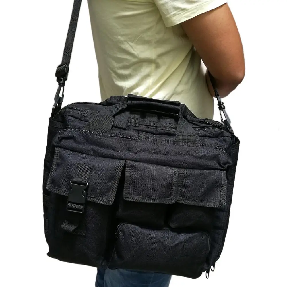 Мульти-Карманы Мужская сумка через плечо военная сумка для ноутбука сумка для 1" 15" ноутбука Портфель камера для ноутбука сумки