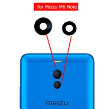 Для Meizu M6 Note камера со стеклянным объективом задняя камера стеклянный объектив с клеем для Meizu M6 Note Запасные части для ремонта