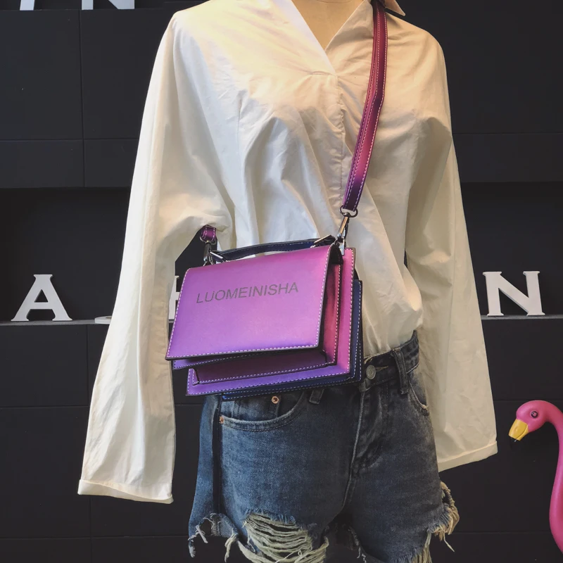 Women Leather Handbag Stitching Female Crossbody Shoulder Bags Ladies Travel Messenger Bag Fashion Bolsa Feminina Tote SS7210 (6)