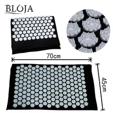 Массажный релаксационный медицинский Массажер подушка акупрессура коврик снимает стресс боль Лотос Акупунктура Спайк йога коврик