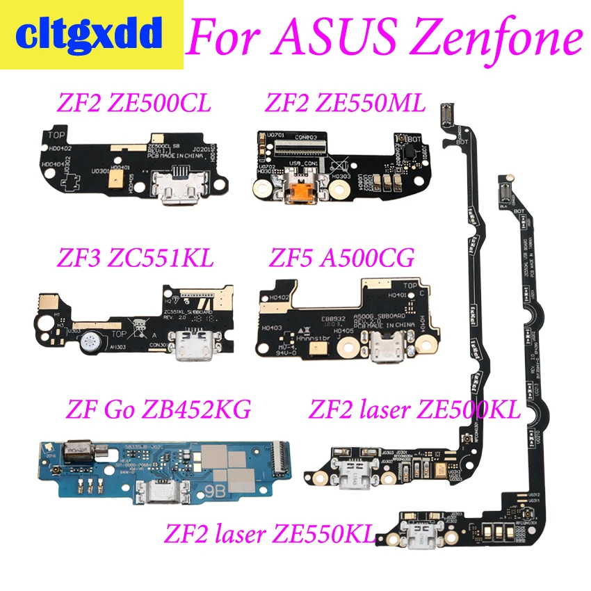 Cltgxdd для ASUS ZenFone 2 ZE500CL/KL ZE550ML ZF3 ZC551KL ZF5 A500G ZF GO Micro USB зарядный порт гибкий кабель док