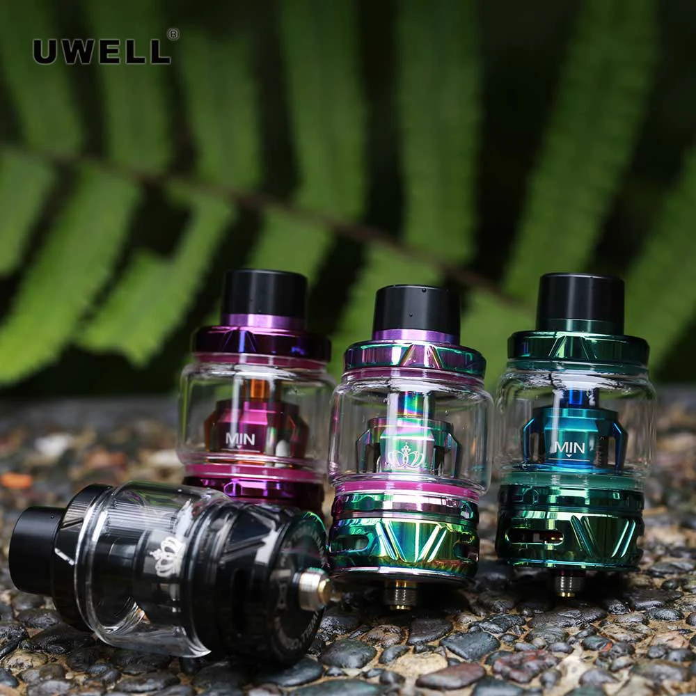 Оригинальный атомайзер для вейпа Uwell Crown 4 емкостью 6 мл технология самоочистки