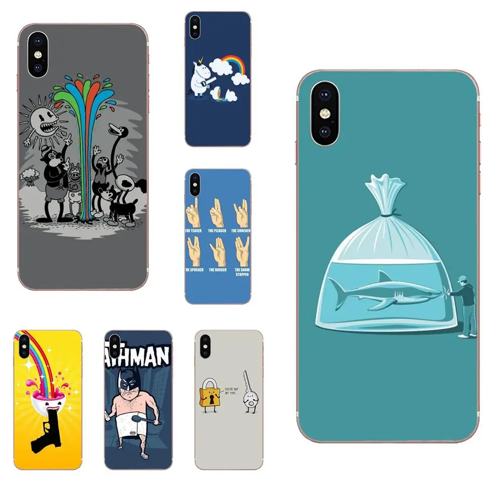 

For Moto G G2 G3 G4 G5 G6 G7 HTC 530 626 628 630 816 820 One A9 M7 M8 M9 M10 E9 U11 Thin TPU Cell Stylish Funny Hilarious Qotes