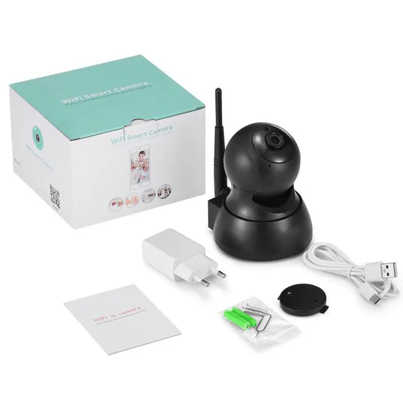 720P-intelligent-surveillance-camera--home-wireless-WiFi-network-camera-HD-night-vision-monitor-package