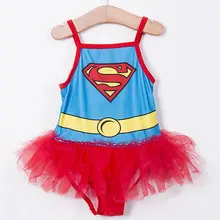 Детские Танкини бикини купальник Летний цельный купальник пляжная одежда