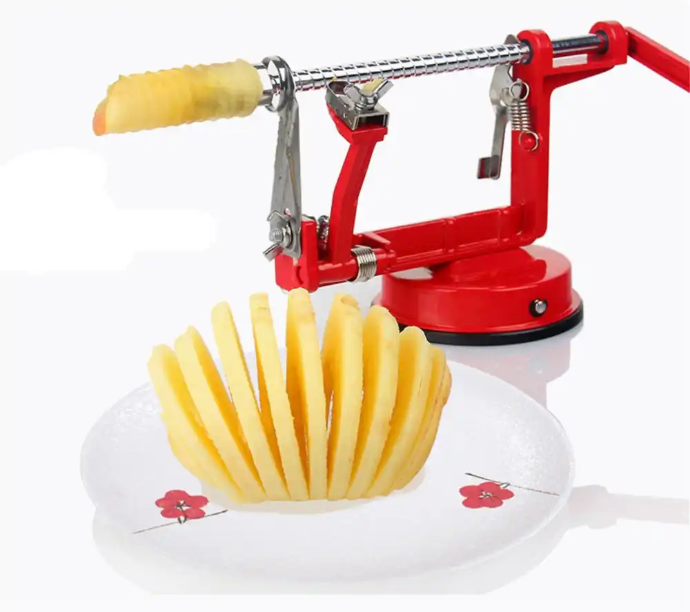 Image result for Apple Peeler Corer Slicer Potato Cutter Kitchen Tool 3 in 1