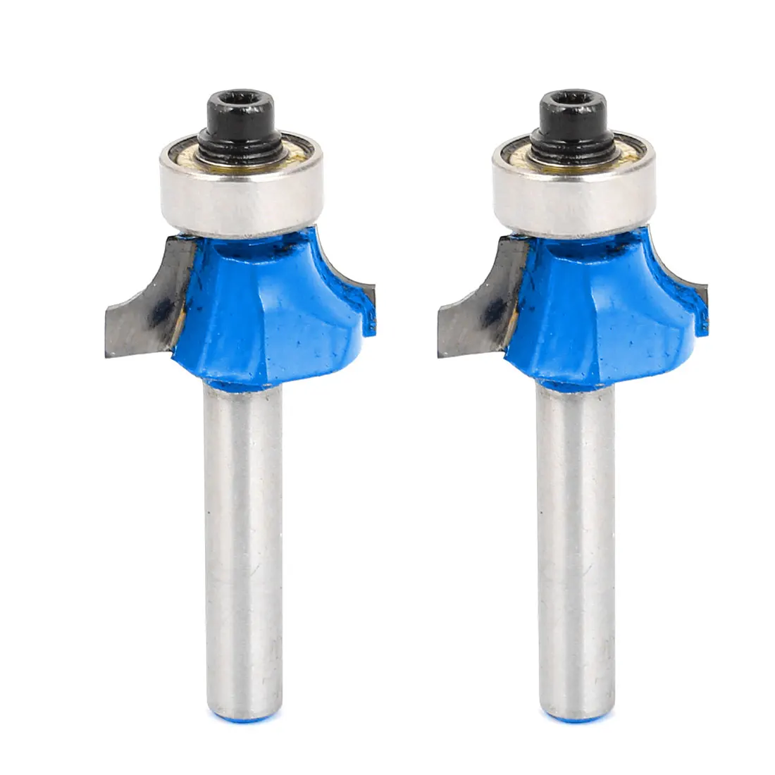 

1/4" X 3/8" Carpentry Woodworking Corner Rounding Over Bit 2 Pcs