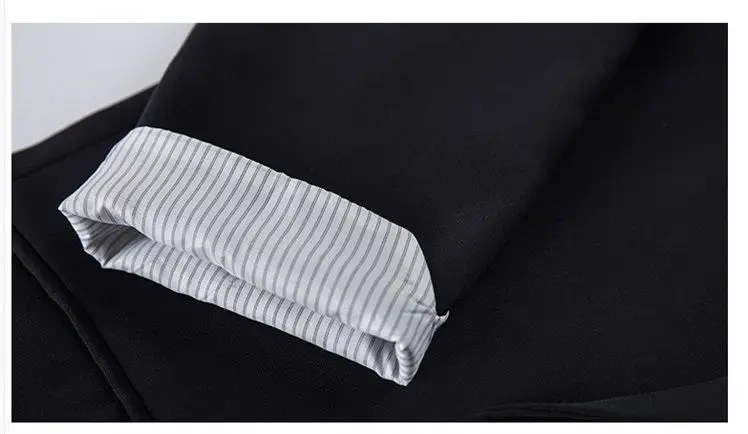 fashion Single button black blazer women Notched basic feminina top clothing female long sleeve casual Office ladies blazer 2019
