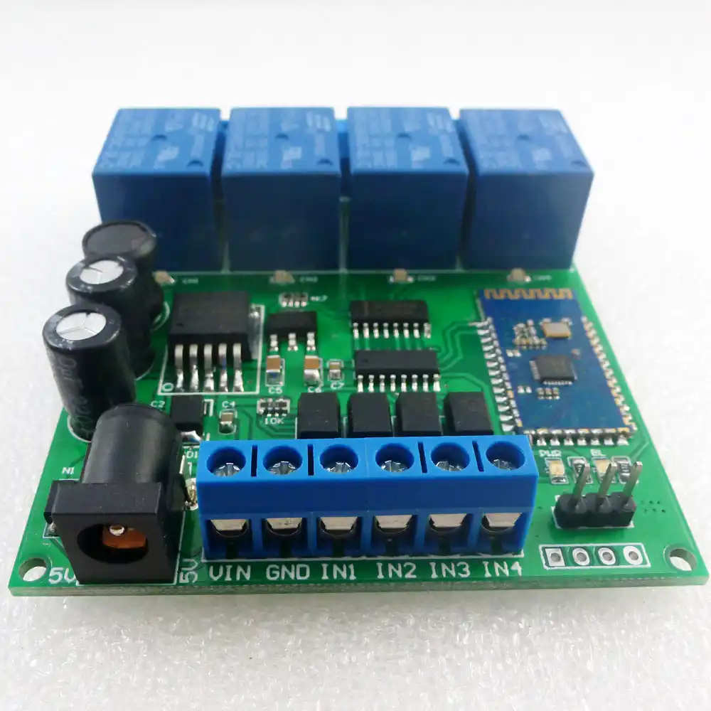 4Ch Bluetooth Android Mobile Remote Control Relay Module 5-24V BSG