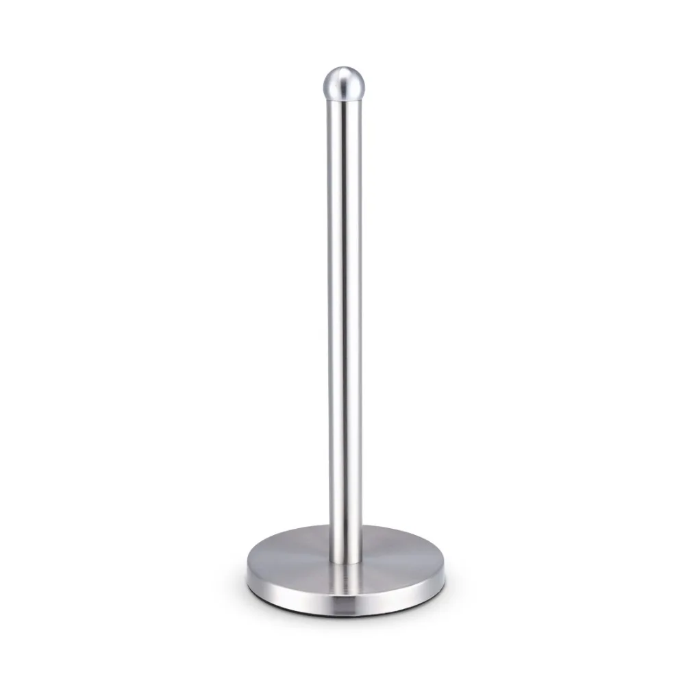 Stainless Steel Kitchen Roll Paper Holder Bathroom Toilet Paper Stand Tissue Napkins Rack Round Head Home Kitchen Table Tool Stainless Steel Kitchen Roll Paper Holder Bathroom Toilet Paper Stand Tissue Napkins Rack Round Head Home Kitchen Table Tool