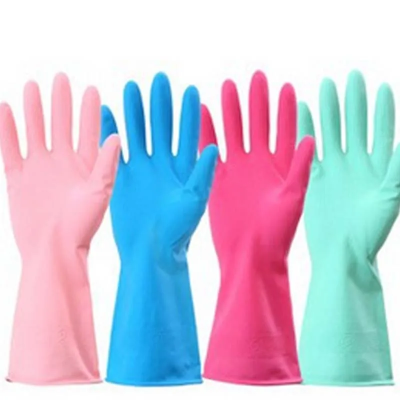 

Household Gloves Household Cleaning Tools & Accessories Home & Garden thick smooth lining latex Household cleaning Gloves