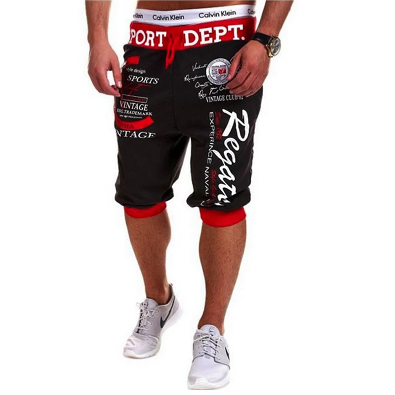 mens skinny cropped joggers