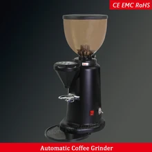 Электрическое плоское колесо burr кофемолка для эспрессо мельница конический бункер кофемашина 6-9 кг/час