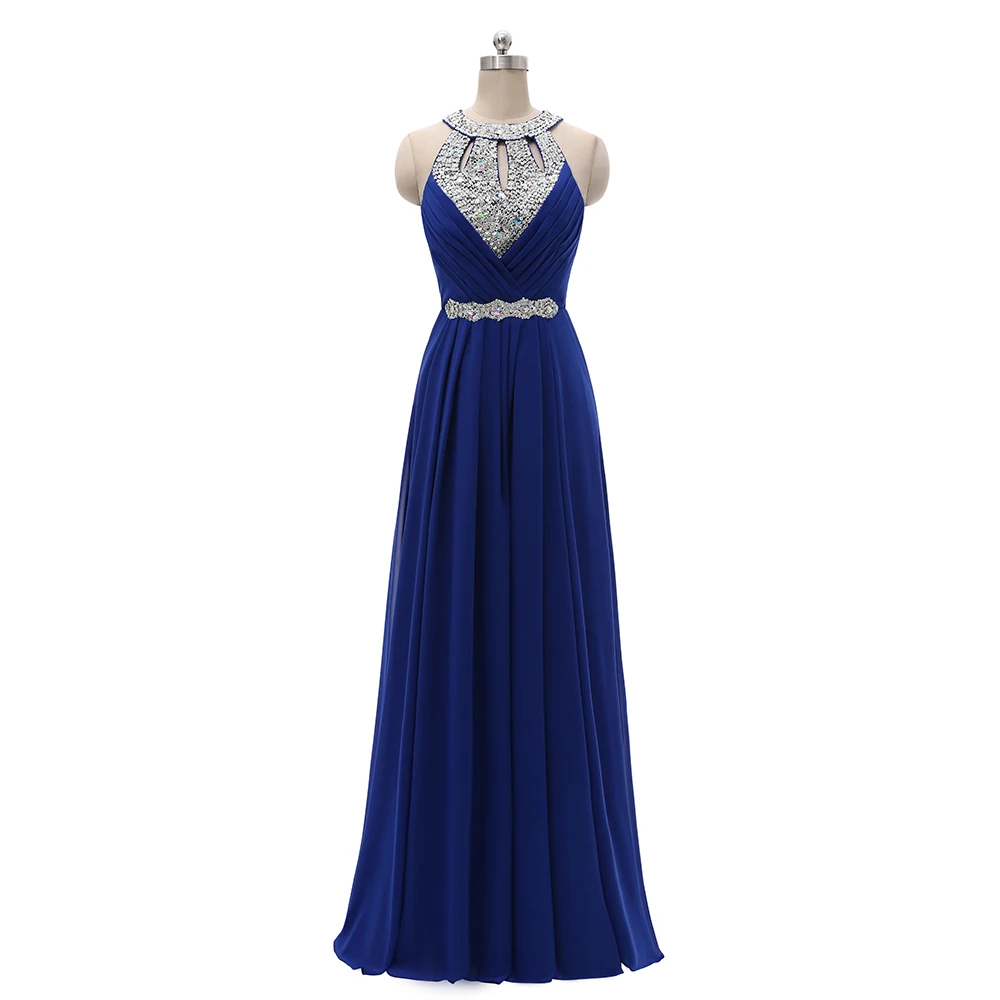 

Chiffon Evening Dresses Formal Party Gowns Plus Size A Line Long Evening Dress
