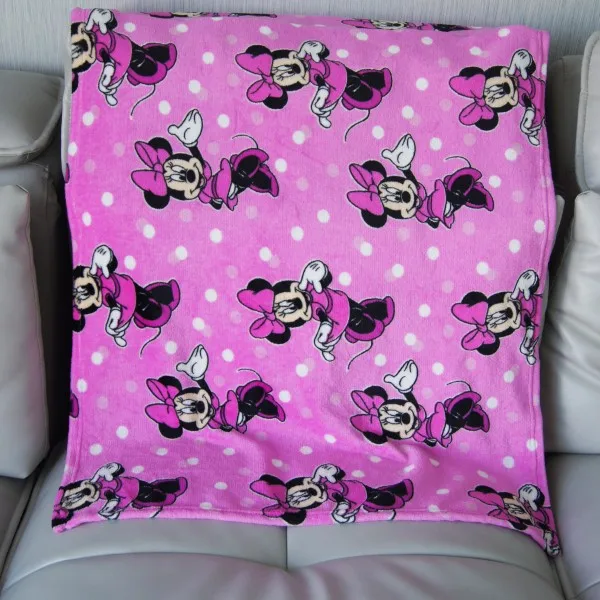 minnie mouse pink blanket