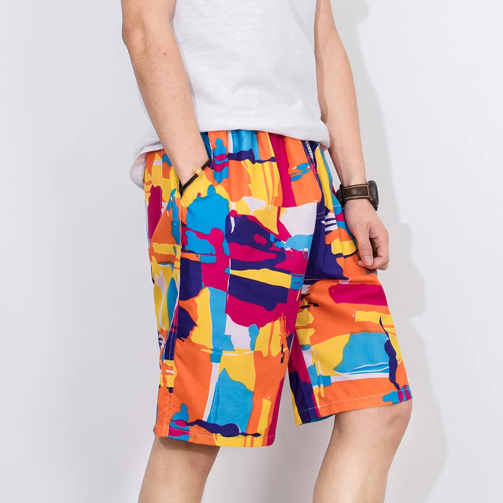 Fashion Swim Trunks for Men Summer Quick Dry Surf Beach Swimming Shorts (4)