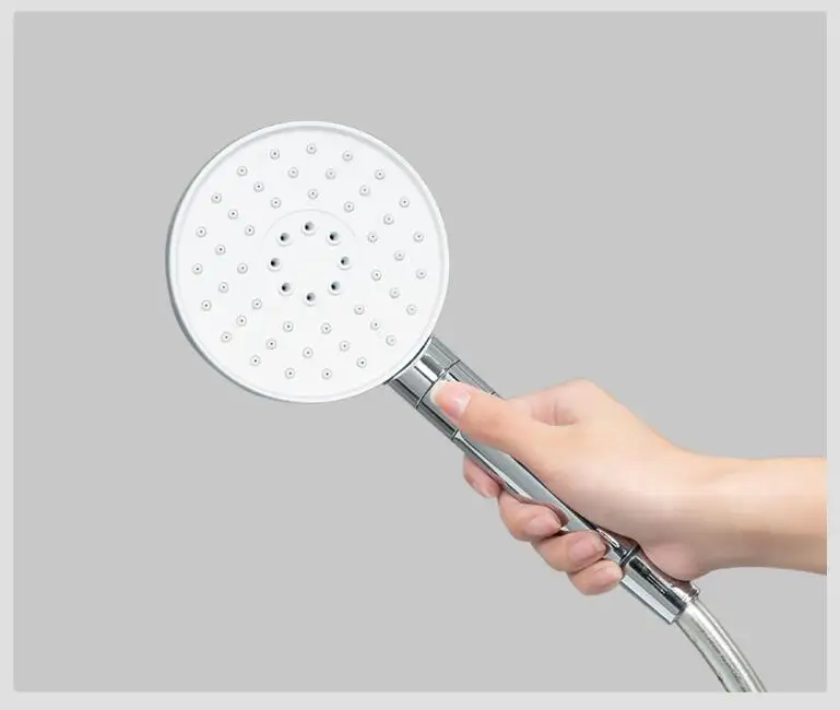 Xiaomi Dabai Handheld Shower Head hose Lifting rod Set 3 in 1 360 Degree 120mm 53 Water Hole with PVC Powerful Massage Shower (19)