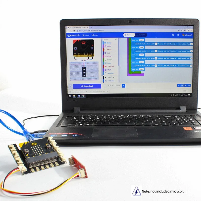 Elecrowtail паровой обучающий стартовый набор для Micro: bit Обучающий программирования