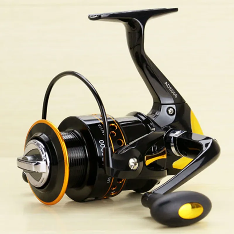 Fishing wheel fish magic ad metal rocker arm fishing line wheel