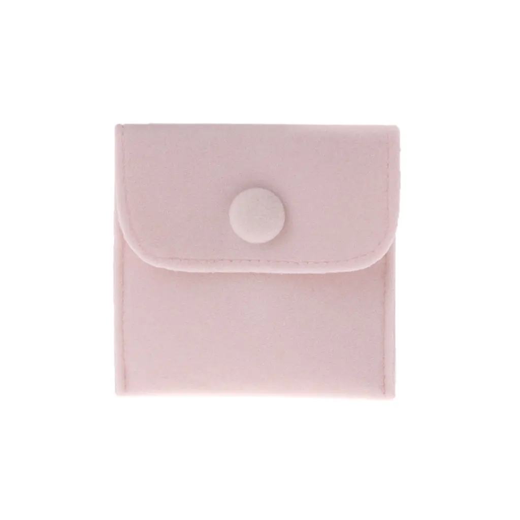 JAVRICK мешок для хранения ювелирных изделий Портативный мягкий ворс бархат фланель браслет ожерелье Подарочная сумка - Цвет: SPK