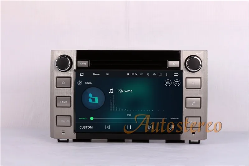 Discount 8 Inch Android 8.0 7.1 Quad Core Car GPS Navigation DVD Player For Toyota Tundra 2014-2016 Satnav Car Stereo Unit Autostereo 21