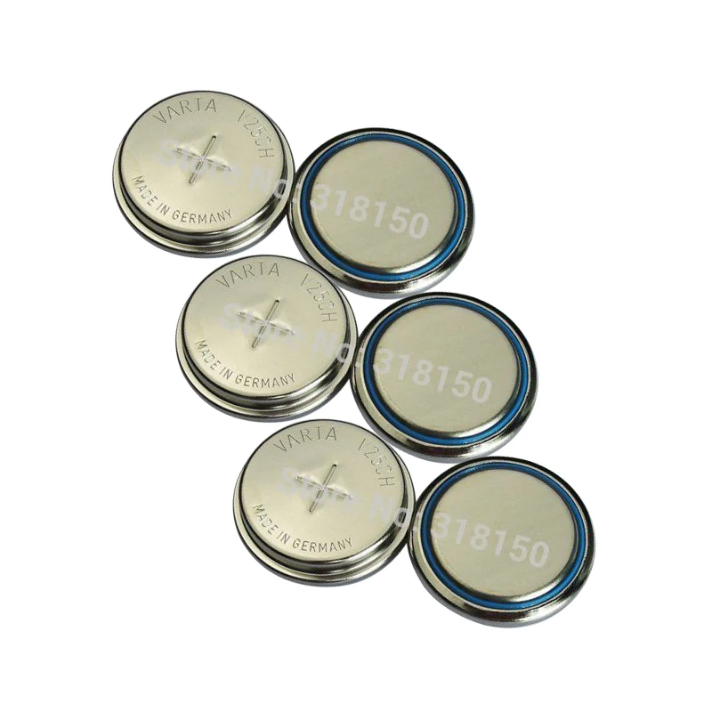2 Pcs Free Shipping V250h 1.2v 250mah Nimh Rechargeble Button Cell