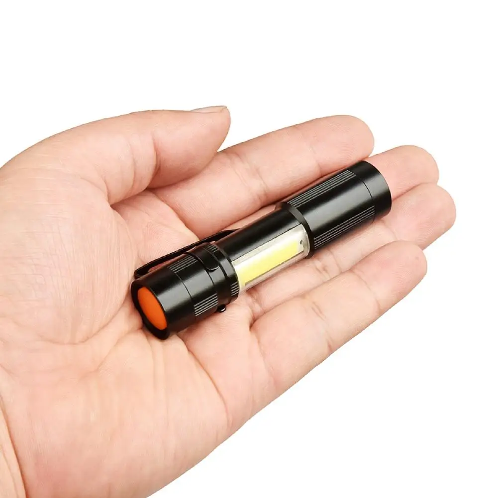 

Mini XPE Flashlight 5000 Lumens 4 Modes Torch Clip Torch Outdoor Lighting