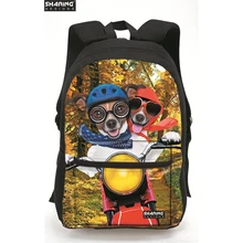 Модные милые животные кошка печать рюкзак женские дорожные backbag, Kawaii для девочек школьные сумки детей школьные рюкзаки ноутбук
