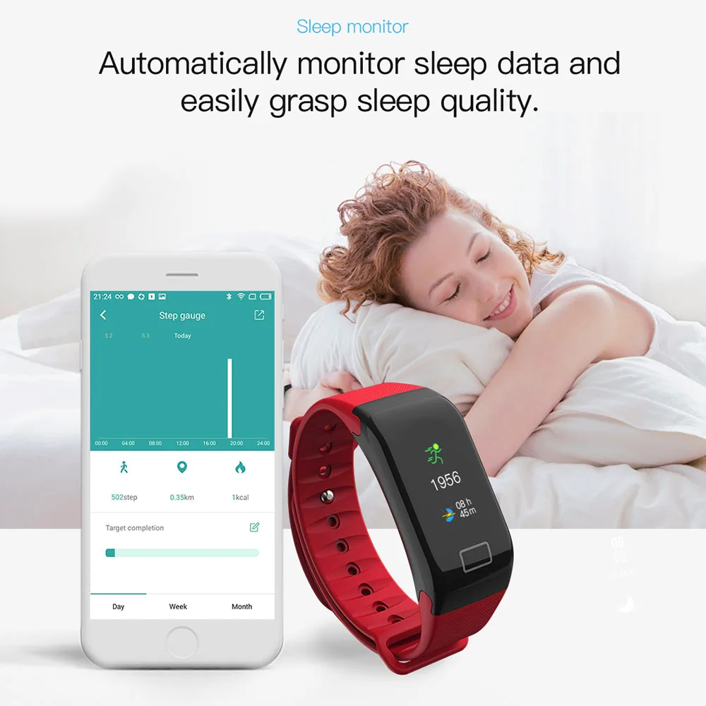 Для sony Google, HTC LG Cubot BlackBerry Y6 спортивный Смарт Браслет для измерения кровяного давления фитнес-трекер для измерения сердечного ритма Смарт-браслет