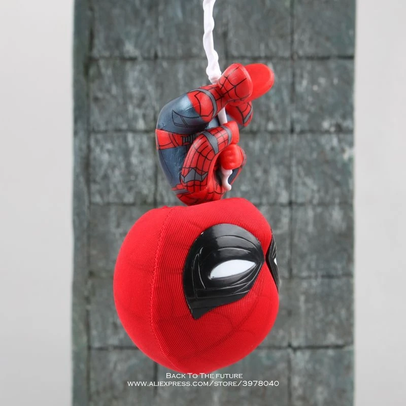 Экшн фигурка из мультфильма Disney Марвел Мстители паук 16 см аниме мини украшение