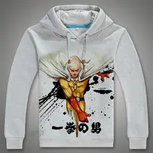 Зимние Японские Аниме One Punch Man толстовки Harajuku one Oppai пуловеры с капюшоном ONE PUNCH-мужской костюм для косплея 010602